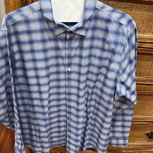 Tommy Bahama men’s vintage plaid dress shirt